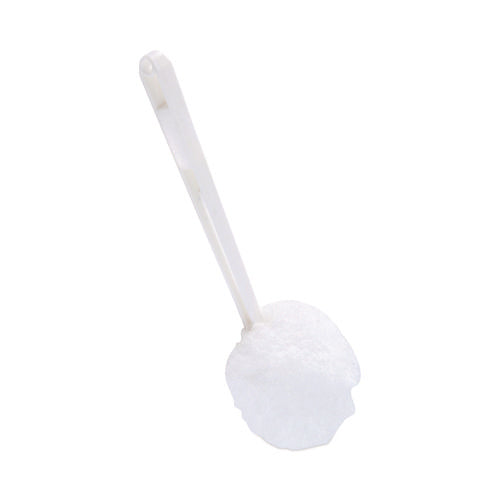Deluxe Bowl Mop, 10" Handle, 2" Mop Head, White, 25/Carton-(BWK00160)