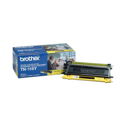 TN115Y High-Yield Toner, 2,500 Page-Yield, Yellow-(BRTTN115Y)