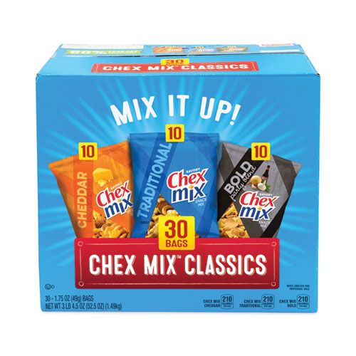 Varieties, Assorted Flavors, 1.75 oz Pack, 30 Packs/Box, Ships in 1-3 Business Days-(GRR22000787)