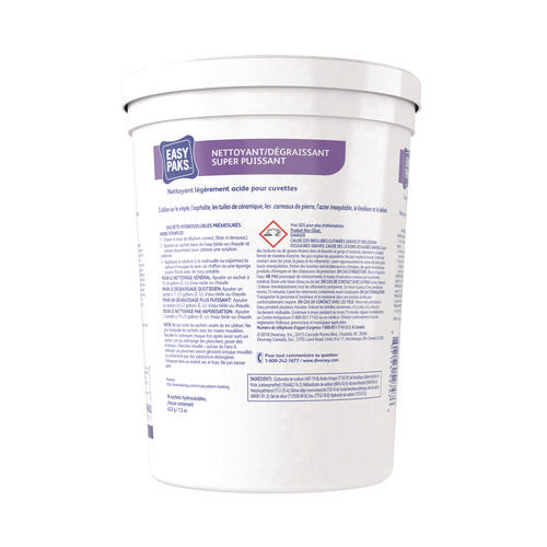 Heavy-Duty Cleaner/Degreaser, 1.5 oz Packet, 36/Tub, 2 Tubs/Carton-(DVO990682)