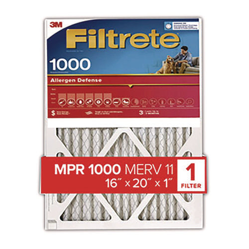 Allergen Defense Air Filter, 16 x 20-(MMM70071355914)