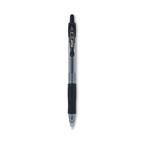 G2 Premium Gel Pen Convenience Pack, Retractable, Fine 0.7 mm, Black Ink, Black Barrel, 36/Pack-(PIL84065)