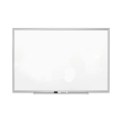 Classic Series Porcelain Magnetic Dry Erase Board, 48 x 36, White Surface, Silver Aluminum Frame-(QRT2544)