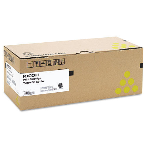406347 Toner, 2,500 Page-Yield, Yellow-(RIC406347)