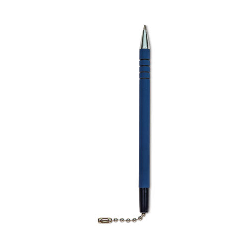 Antimicrobial Counter Chain Pen, Medium, 1 mm, Blue Ink, Blue-(CNK555566)