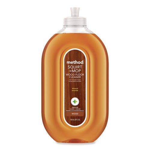 Squirt + Mop Wood Floor Cleaner, Almond Scent, 25 oz Squirt Bottle, 6/Carton-(MTH00562CT)