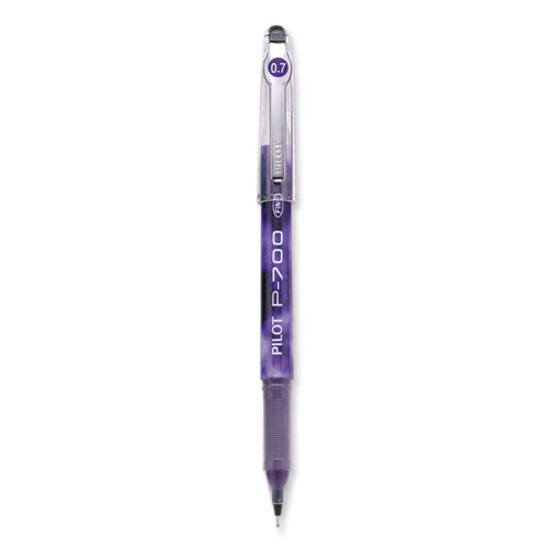 Precise P-700 Gel Pen, Stick, Fine 0.7 mm, Purple Ink, Purple Barrel, Dozen-(PIL38621)