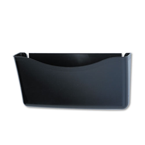 Unbreakable Magnetic Wall File, A4/Letter Size, 13.75" x 3" x 6.63", Smoke-(RUB65988)