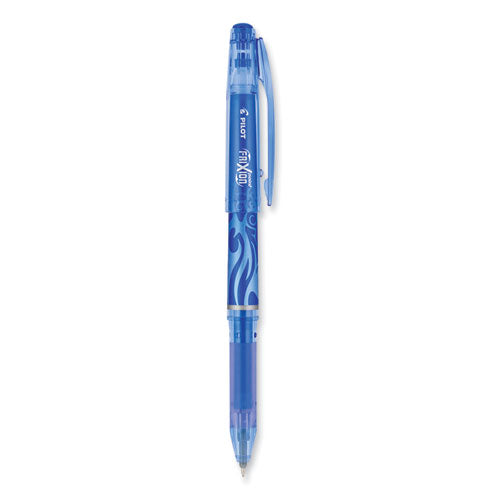 FriXion Point Erasable Gel Pen, Stick, Extra-Fine 0.5 mm, Blue Ink, Blue Barrel-(PIL31574)