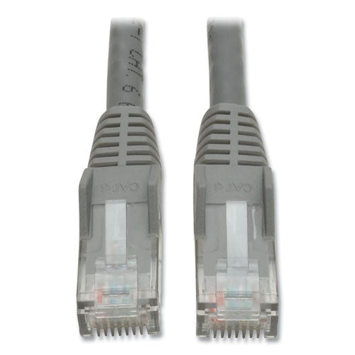 CAT6 Gigabit Snagless Molded Patch Cable, 50 ft, Gray-(TRPN201050GY)