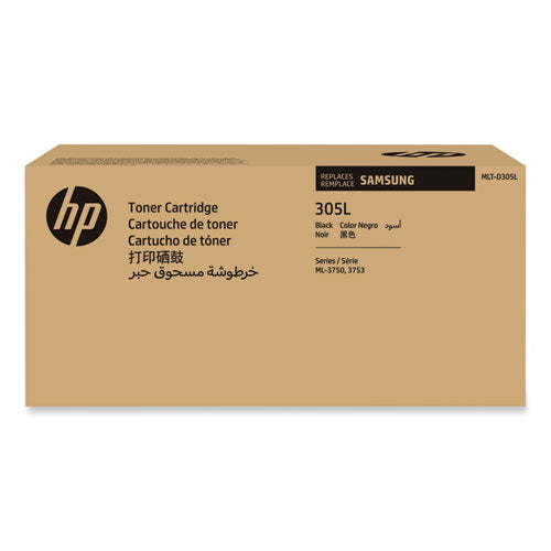 SV050A (MLT-D305L) Toner, 15,000 Page-Yield, Black-(HEWSV050A)